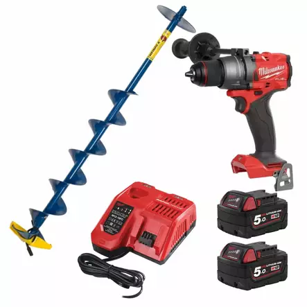 Milwaukee FDD3-502 Porakone-Kairapaketti - Porakoneet ja ruuvinvääntimet - MWKAIRAPAKETTI - 1