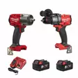 MILWAUKEE M18 AKKUKONEPAKETTI - Akkukonesarjat - MWFPDFMTI - 2