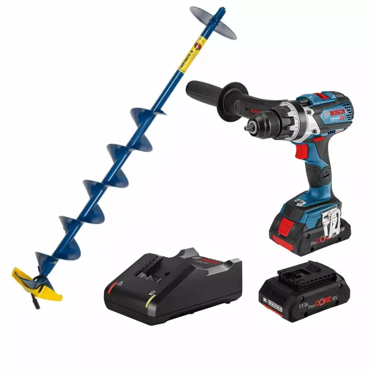 Bosch GSR 18V-110C Porakone-Kairapaketti - Porakoneet ja ruuvinvääntimet - BOSCHKAIRAPAKETTI - 1