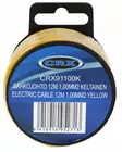SÄHKÖJOHTO 9M 1,50MM2 KELTAINEN - Sähköjohdot - CRX91150K - 1
