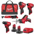 Milwaukee M12 Asentajan Akkukonesarja - Akkukonesarjat - MWM1212KONEPAK - 1