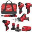 Milwaukee M12 Akkukonesarja - Akkukonesarjat - MWM1238KONEPAK - 1