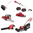 Milwaukee M18 FUEL Puutarhakonepaketti - Akkukäyttöiset ruohonleikkurit - MWFUELPUUTARHAPAK - 1