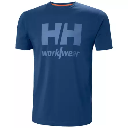 T-PAITA CLASSIC LOGO DEEP STEEL - T-paidat - HH79281-570-2XL - 1