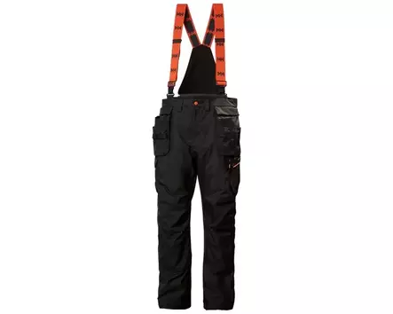 TALVIHOUSUT RT KENSINGTON MUSTA - Talvityöhousut - HH71437-990-2XL - 1