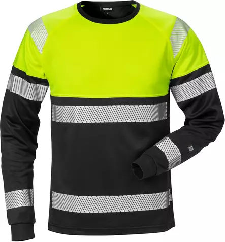 Fristads High Vis Pitkähihainen T-Paita LK 1 7519 THV - T-paidat - 129513-196-2XL - 1