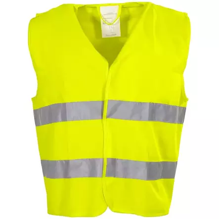 Huomioliivi Bacic FL. keltainen LK1 - Työliivit ja työkaluvyöt - PAT535K-3XL4XL - 1