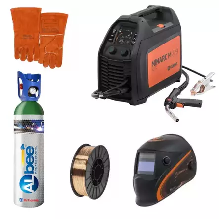 Kemppi Minarc M 223 Auto MIG-Hitsauskonepaketti 11L kaasupullolla - MIG-hitsaus - MIM223GMPAK11L - 3