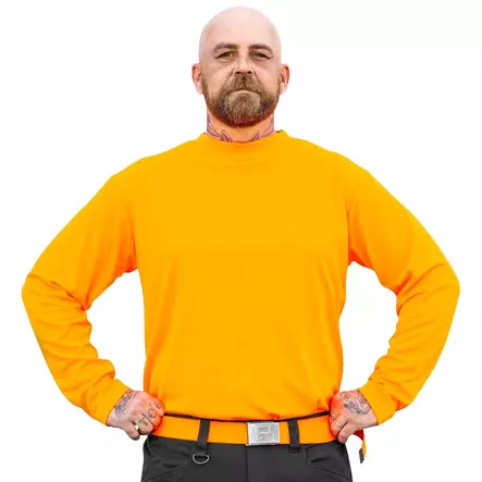 PITKÄHIH.PAITA FYLLIITTI FL.ORANSSI TEKNINEN - Paidat ja hupparit - PAT554-L - 1