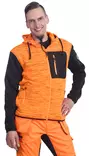 FLEECE TAKKI INDIUM ORANSSI - Kesätyötakit - PAT568-2XL - 3