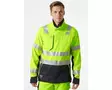 HELLY-HANSEN TAKKI PALOSUOJATTU FYRE FL.KELT/T.HARMAA - Palosuojatyövaatteet - HH77249-369-2XL - 2
