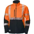 HELLY HANSEN SOFTSHELL TAKKI ICU FL.ORANSSI/HARMAA - Kesätyötakit - HH74272-269-2XL - 1