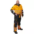 TALVIHAALARI ARROW FL.ORANS/MUSTA LK3 - Työhaalarit - PAT527O-2XL - 1