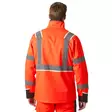Helly Hansen huomiotakki HI-VIS UC-ME FL.Punainen/Ebony - Kesätyötakit - HH77215-169-2XL - 2