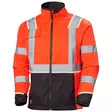 Helly Hansen huomiotakki HI-VIS UC-ME FL.Punainen/Ebony - Kesätyötakit - HH77215-169-2XL - 6