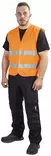 Huomioliivi Basic Fl.Oranssi Lk1 - Työliivit ja työkaluvyöt - PAT535O-3XL4XL - 2