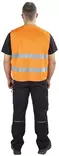 Huomioliivi Basic Fl.Oranssi Lk1 - Työliivit ja työkaluvyöt - PAT535O-3XL4XL - 3