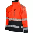 Huomiotakki Dilan HI-VIS punainen/musta 2LK - Kesätyötakit - PAT617P-2XL - 1