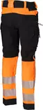Naisten Stretchhousu Leni Hi-Vis Oranssi/musta - Naisten työvaatteet - PAT616O-2XL - 2