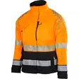 Naisten takki Dana HI-VIS oranssi/musta - Naisten työvaatteet - PAT618O-2XL - 1