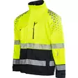 Patron Huomiotakki Dilan Hi-Vis Kelt/Musta LK2 - Kesätyötakit - PAT617KM-2XL - 1