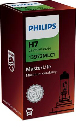 AUTOL.PHILIPS H7 ML 24V 70W - Polttimot - 100-13972ML - 1
