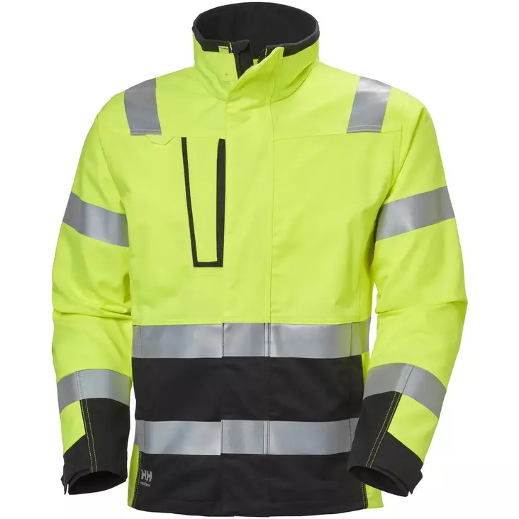 HELLY HANSEN TYÖTAKKI ALNA 2.0 FL.KELTAINEN LK3 - Kesätyötakit - HH77220-369-2XL - 1