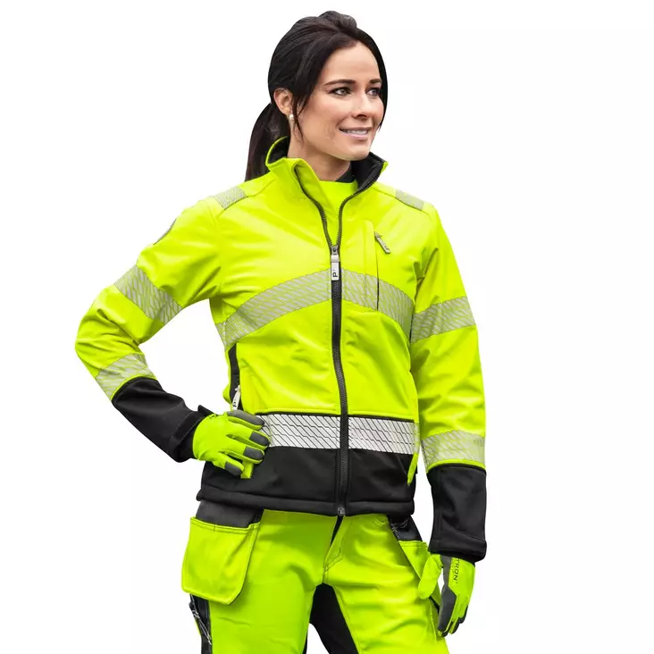 NAISTEN SOFTSHELL TAKKI DANICA FL.KELTA - Naisten työvaatteet - PAT569N-2XL - 1