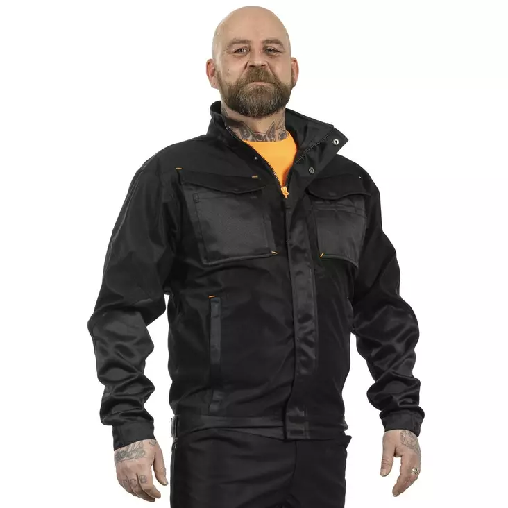 PATRON TYÖTAKKI HENRIK MUSTA - Kesätyötakit - PAT305-2XL - 1