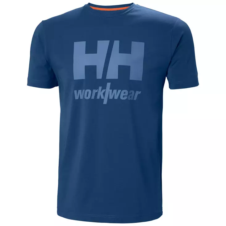 T-PAITA CLASSIC LOGO DEEP STEEL - T-paidat - HH79281-570-2XL - 1