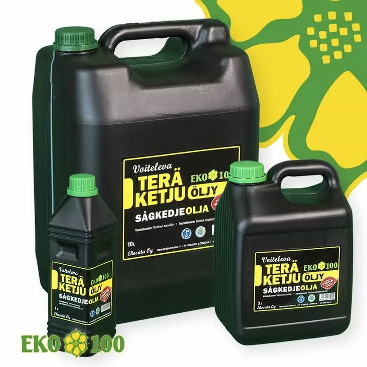 TERÄKETJUÖLJY 1L EKO100 - Varusteet ja tarvikkeet - EKO1001L - 1