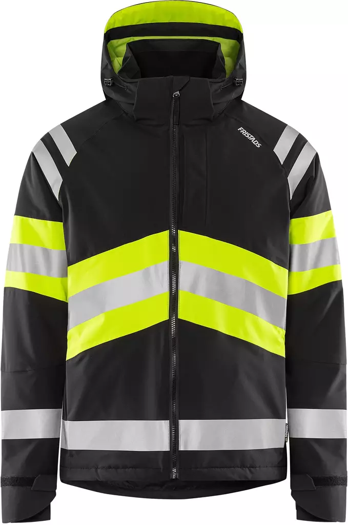 Fristads High Vis Green Stretch Talvitakki LK 1 4685 GLPS - Talvityötakit - 301876-196-2XL - 1