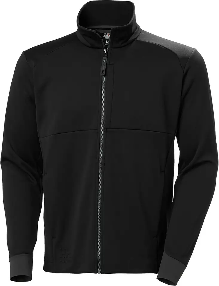 Helly Hansen Collegetakki Tech Midlayer takki Musta - Kesätyötakit - HH72380-990-2XL - 1