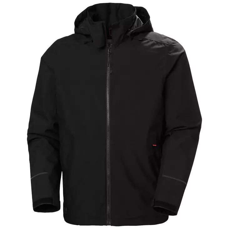Helly Hansen Kuoritakki BARCODE Musta - Kesätyötakit - HH71281-990-2XL - 1