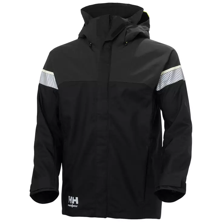 Helly Hansen Kuoritakki Njord Shore Musta - Kesätyötakit - HH71158-990-2XL - 1