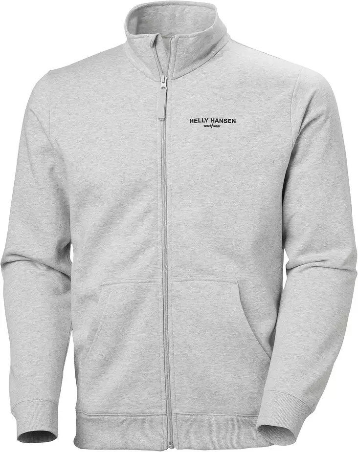 Helly Hansen Vetoketjullinen villapaita Classic logo Harmaa - Paidat ja hupparit - HH79285-931-2XL - 1