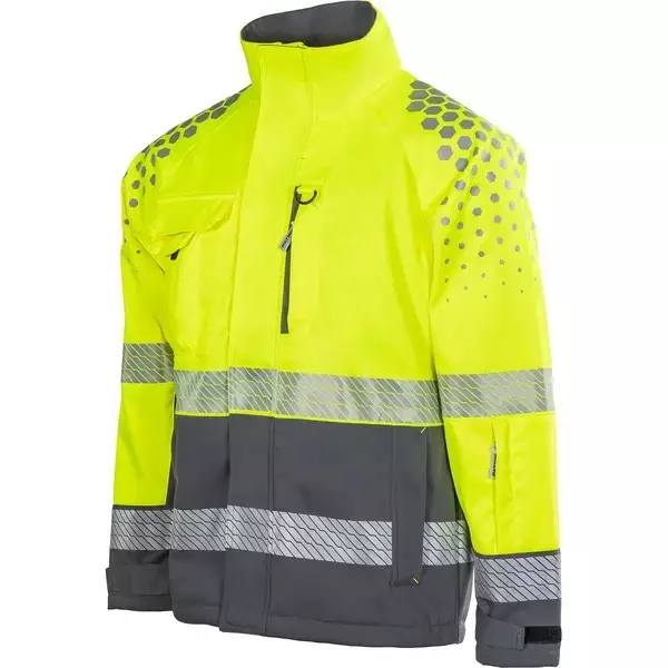 Huomiotakki Dilan HI-VIS Kelt/harm. 2LK - Kesätyötakit - PAT617K-2XL - 1