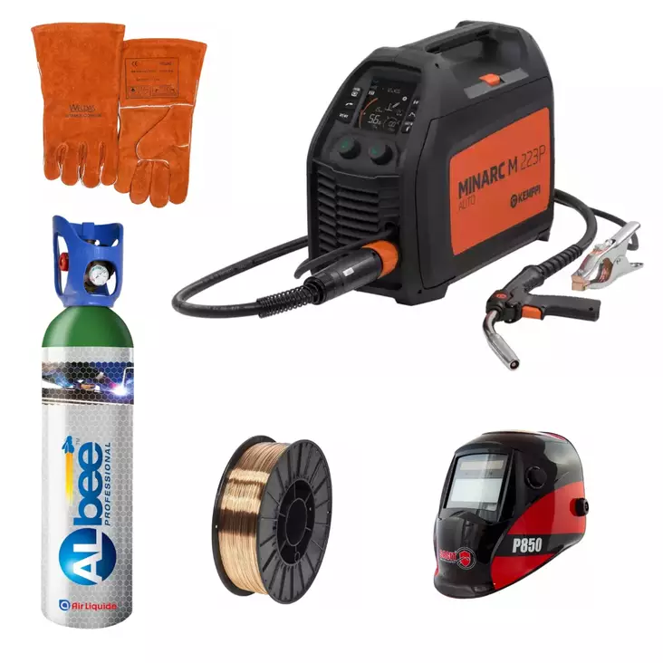 Paketti 11l pullolla ja Sacitin maskilla - MIG-hitsaus - MIM223PGMPAK11L - 1