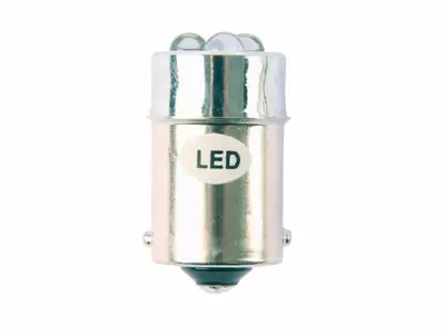 LED-Polttimopari 12V valk. - Polttimot - BA15SLED-VAL - 1