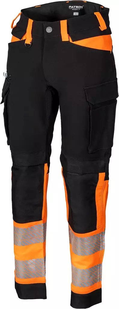 Naisten Stretchhousu Leni Hi-Vis Oranssi/musta - Naisten työvaatteet - PAT616O-2XL - 1