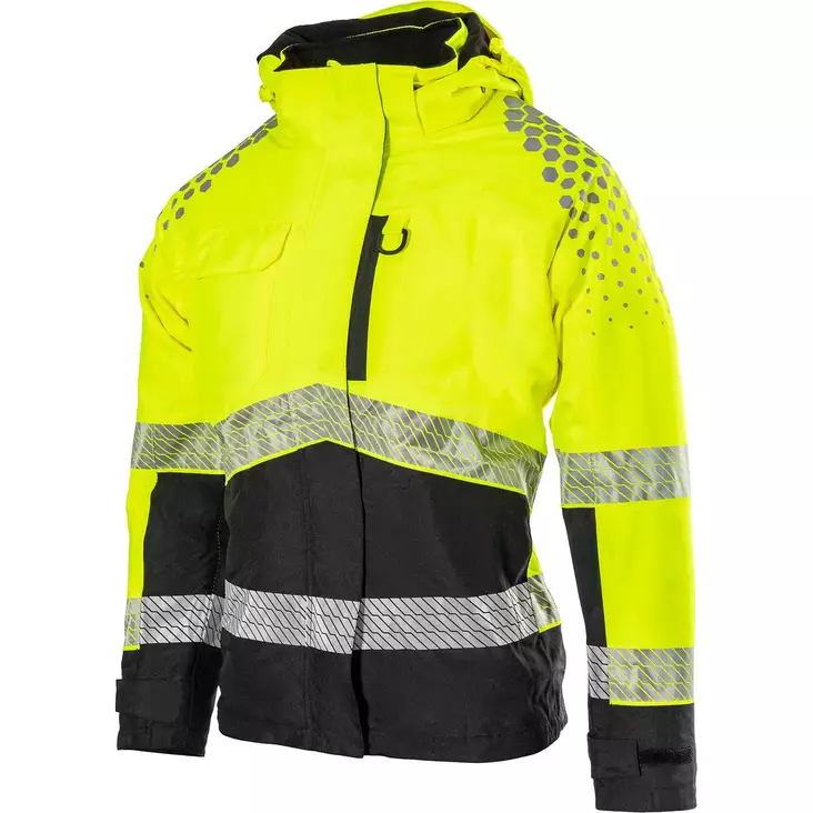 Patron Arlen naisten huomiotalvitakki kelta/musta 2LK - Naisten työvaatteet - PAT635K-2XL - 1