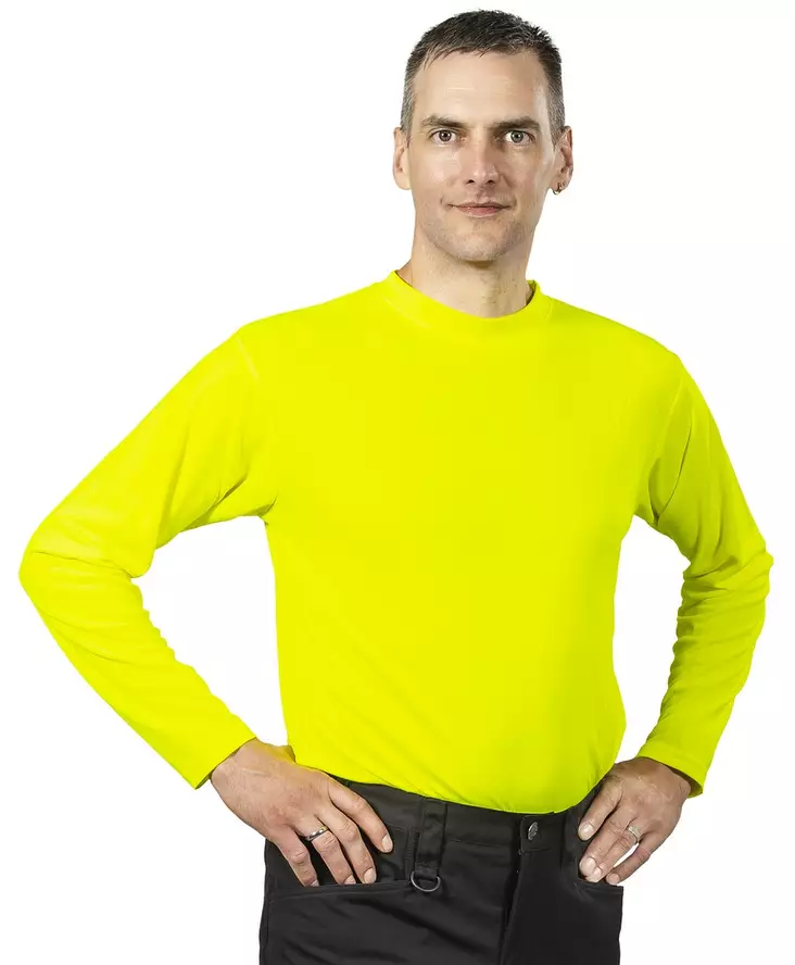 Patron Tekninen pitkähihainen paita Fylliitti FL. Keltainen - Paidat ja hupparit - PAT553-2XL - 1