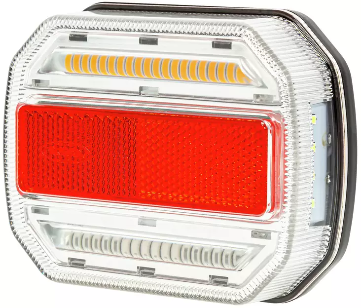 TAKAVALO VASEN LED 3-TOIMINEN 12-24V - Peräkärryn valot - ST100692L - 1