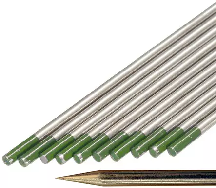 TIG-ELEKTRODI, VIHREÄ 1,6 X 150MM WOLFRAM 1KPL - Hitsaustarvikkeet - TIGE116WO - 1
