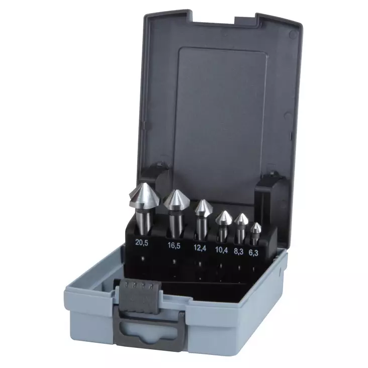 RUKO 6.3-20.5MM C90 KÄRKIUPOTINSRJ HSS DIN335 - Kärkiupottimet - 102152RO - 1