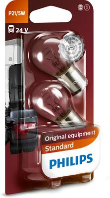 AUTOL.PHILIPS P21/5W 24V 2KPL - Polttimot - 100-13499IP - 1