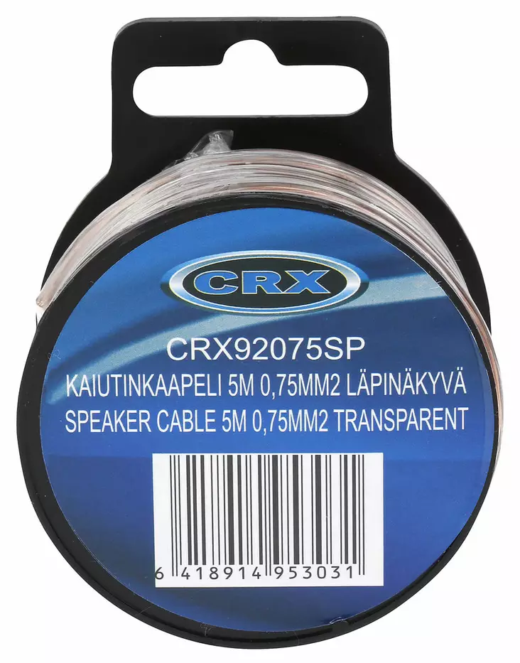 KAIUTINKAAPELI 4M 2,50MM2 LÄPINÄKYVÄ - Sähköjohdot - CRX92250SP - 1