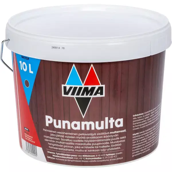 Viima keittomaali 10l punamulta - Tekniset kemikaalit - WK110P - 1