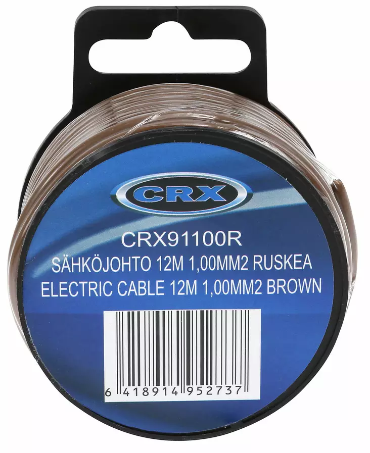 SÄHKÖJOHTO 4M 4,00MM2 RUSKEA - Sähköjohdot - CRX91400R - 1