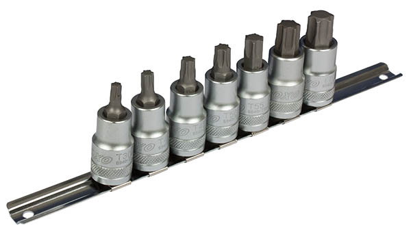 TORX HYLSYSARJA 1/2" T30-T70 - Hylsysarjat - 284-B33-ITX1907R - 1